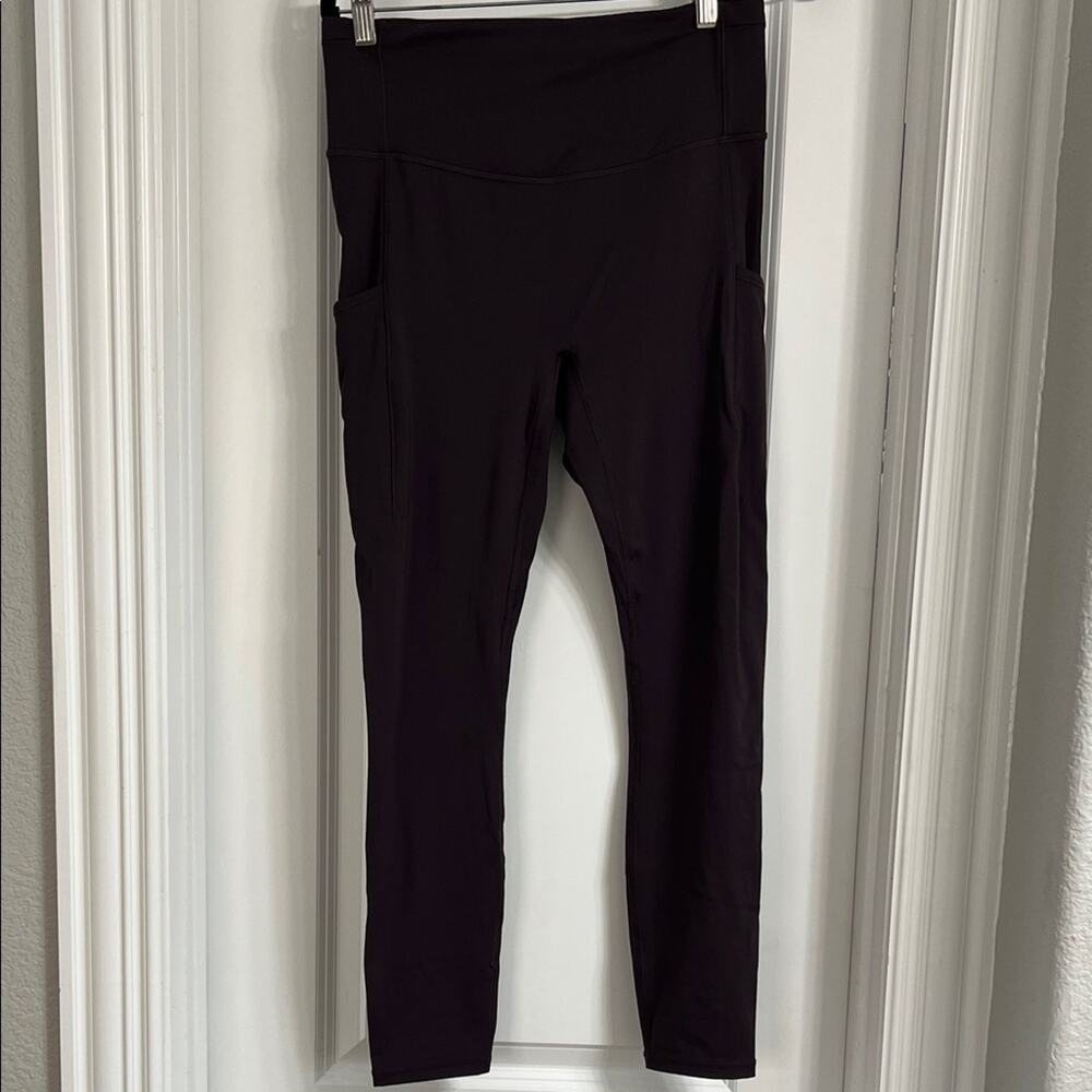 Fabletics Deep Purple High-Waisted Motion365® Paneled Legging Size Large